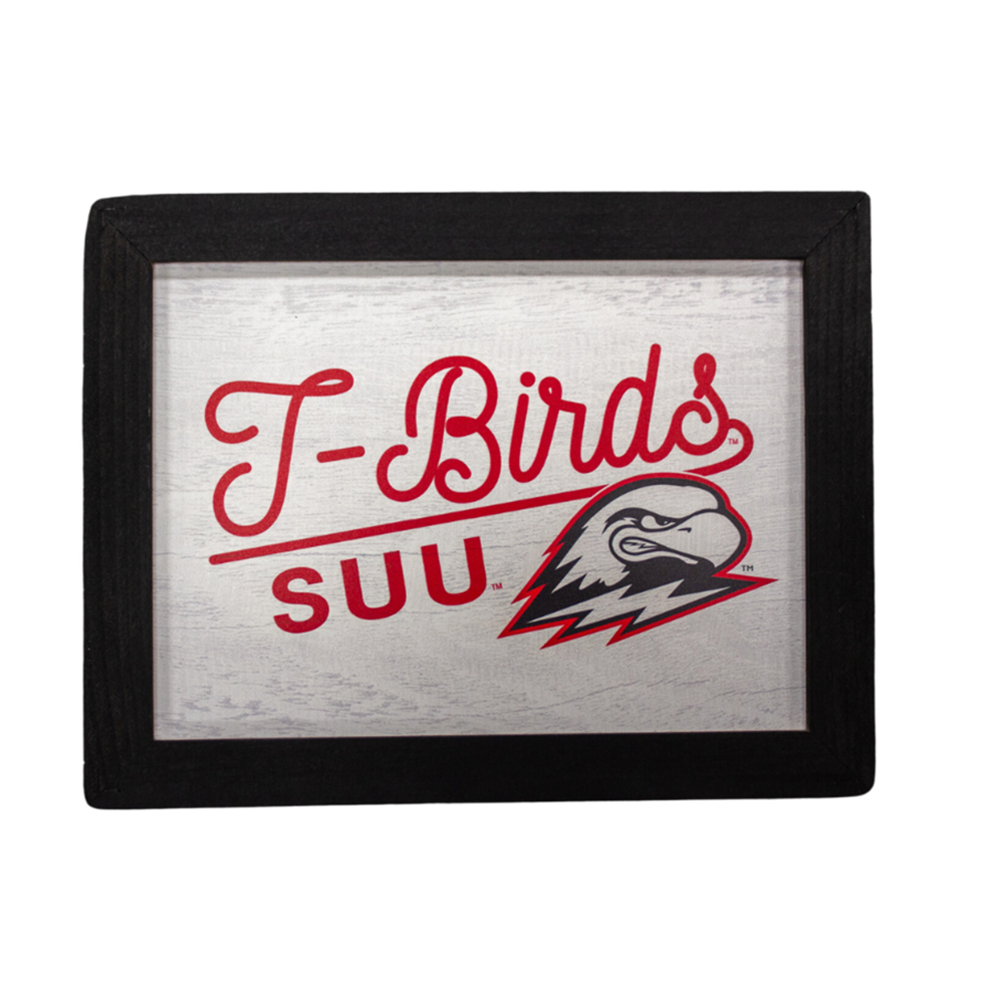 image of: T-Birds Wood Box Frame Sign