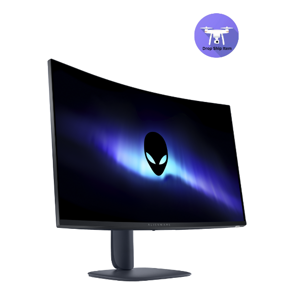 DROP SHIP MONITOR ALIENWARE 32" Interstellar Indigo; $333.99