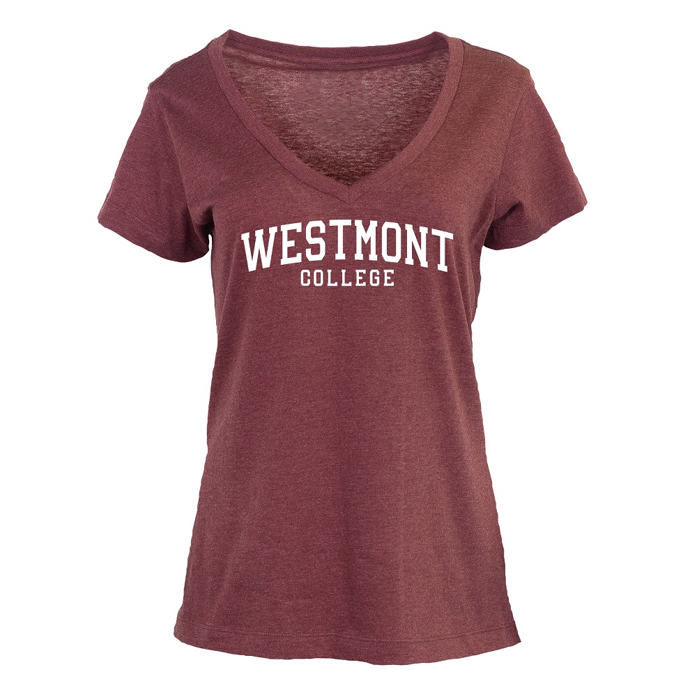 image of: Ouray Essential Westmont College SS Deep V Tee