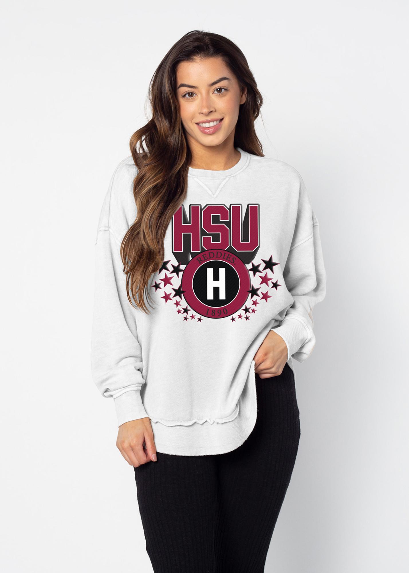 image of: HSU Reddies Stars Campus Pullover