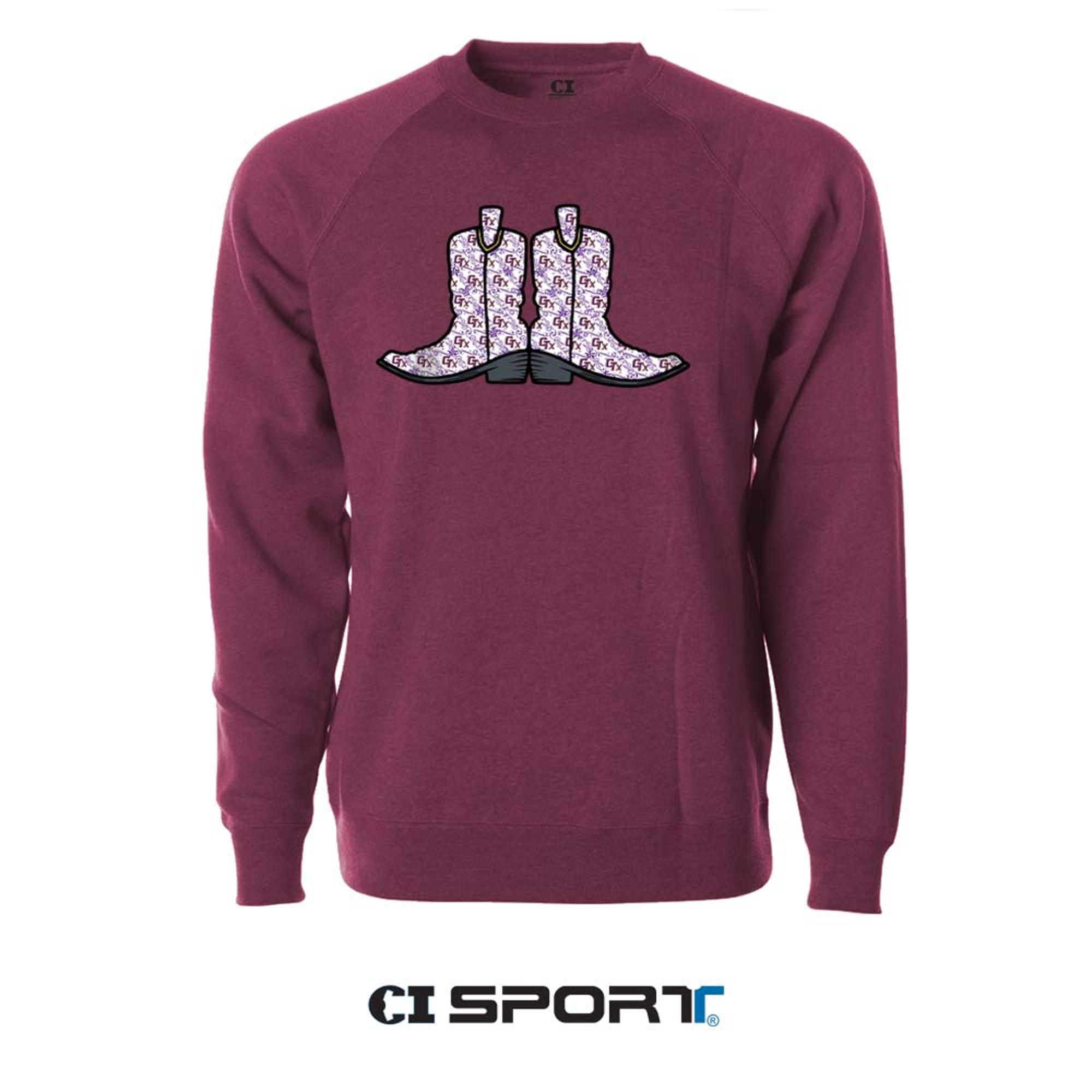 Product image 1 of 1 for CTX Boots Crew Neck Plum Heather