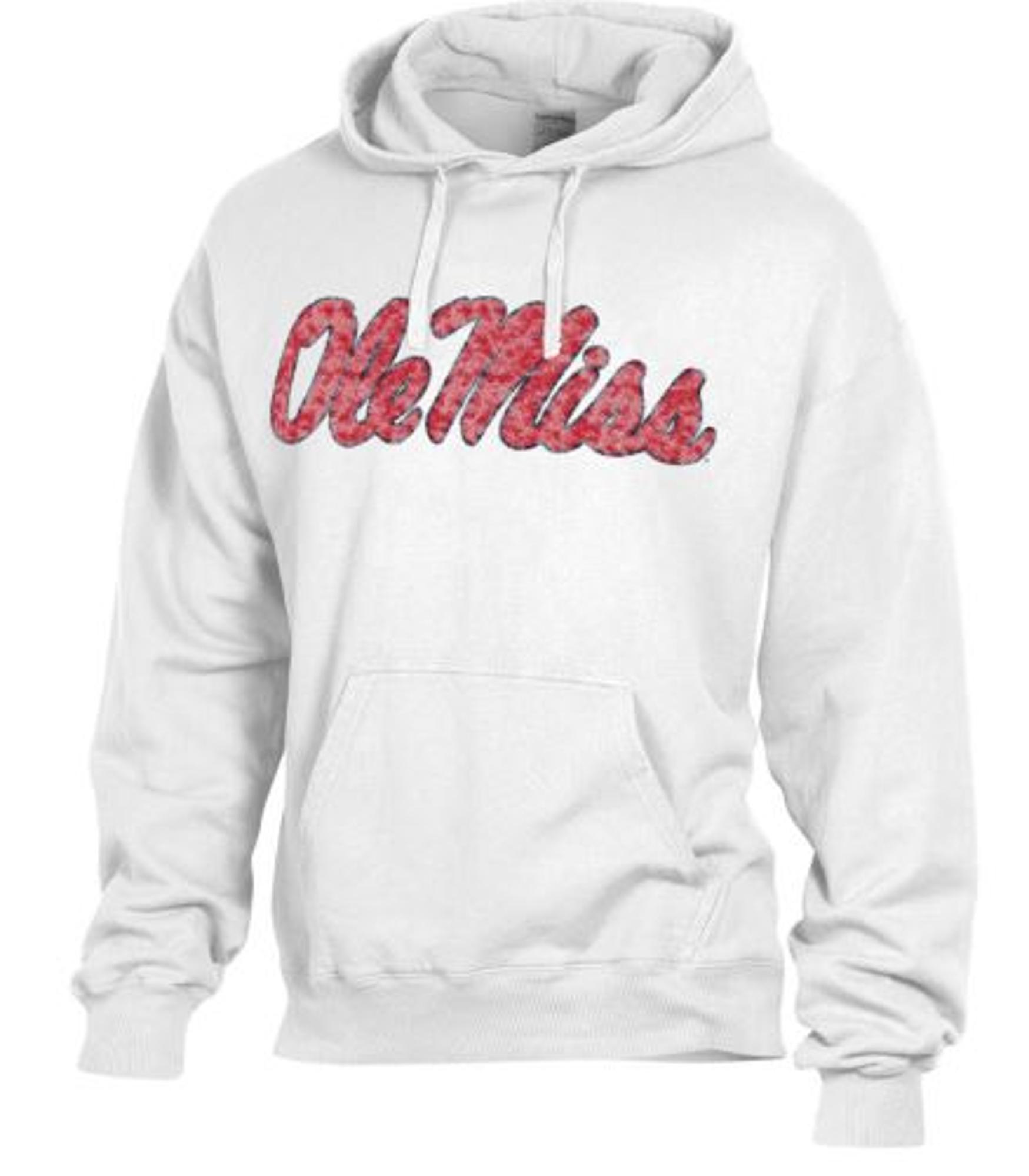 image of: Ole Miss Script Comfort Wash Hoodie