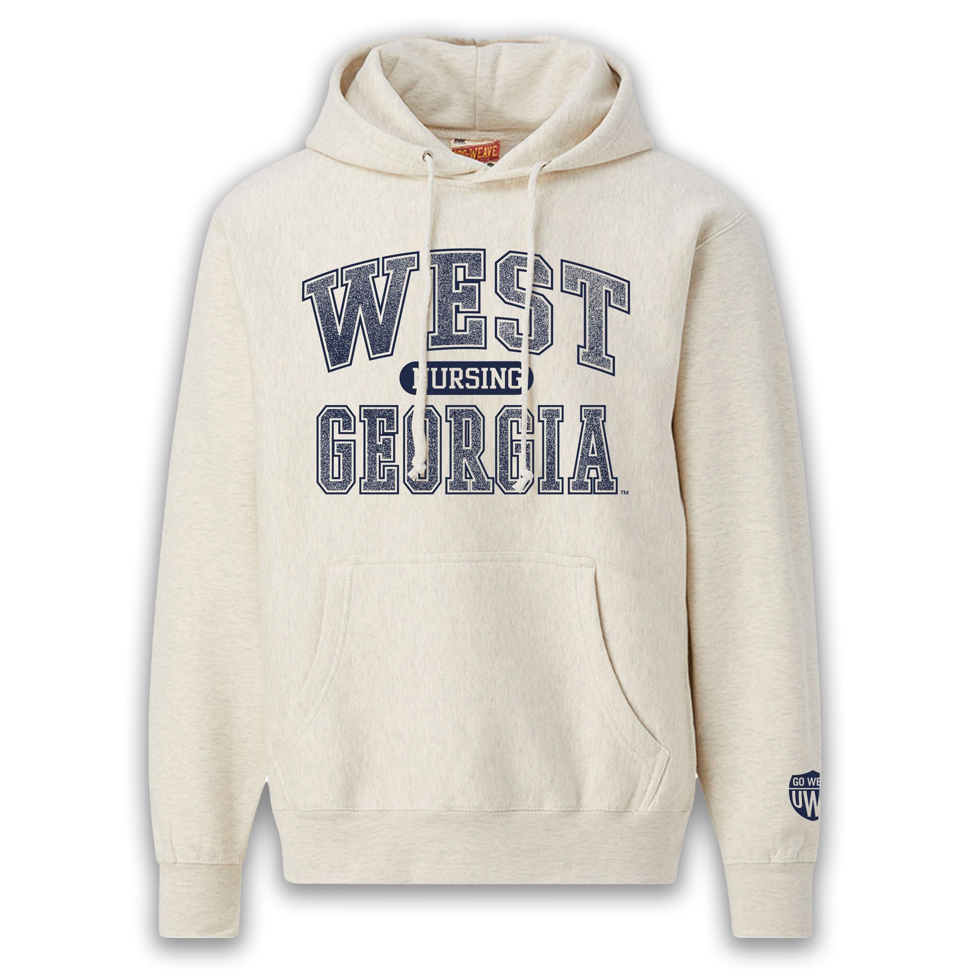 image of: SHIELD LOGO WEST GA NURSING PROWEAVE HOOD