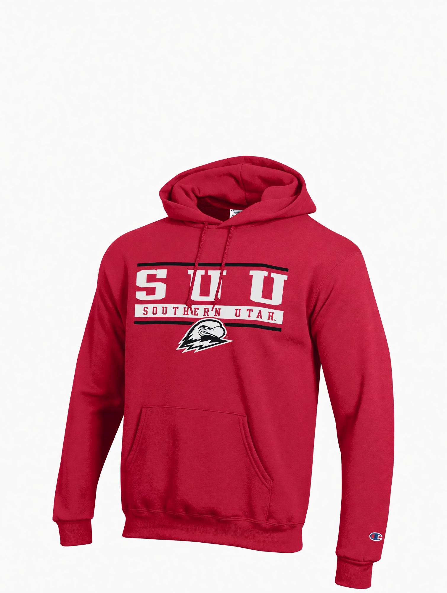 Product image 1 of 1 for Champion Hoodie – Red (SUU Thor)