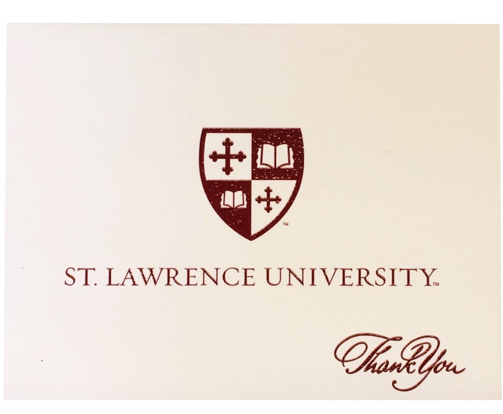 image of: St. Lawrence Boxed Thank You Cards