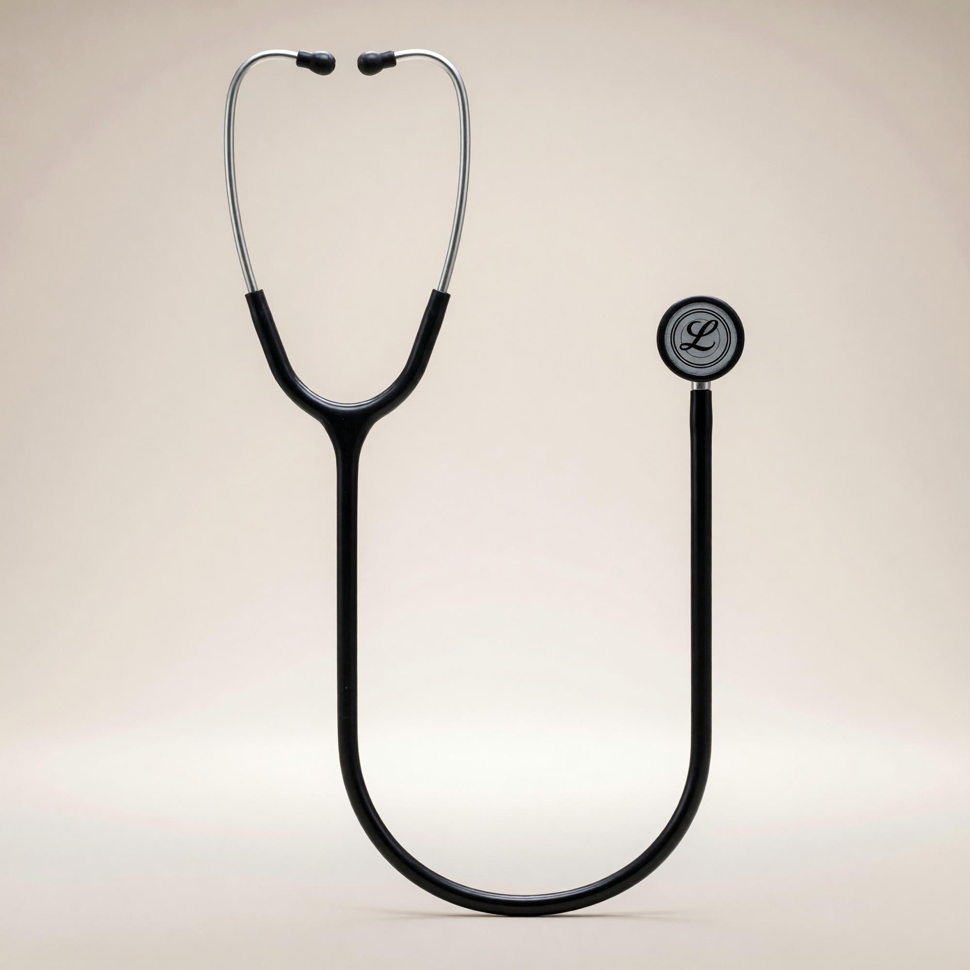 Product image 1 of 3 for SATIN FINISH BLACK STETHOSCOPE