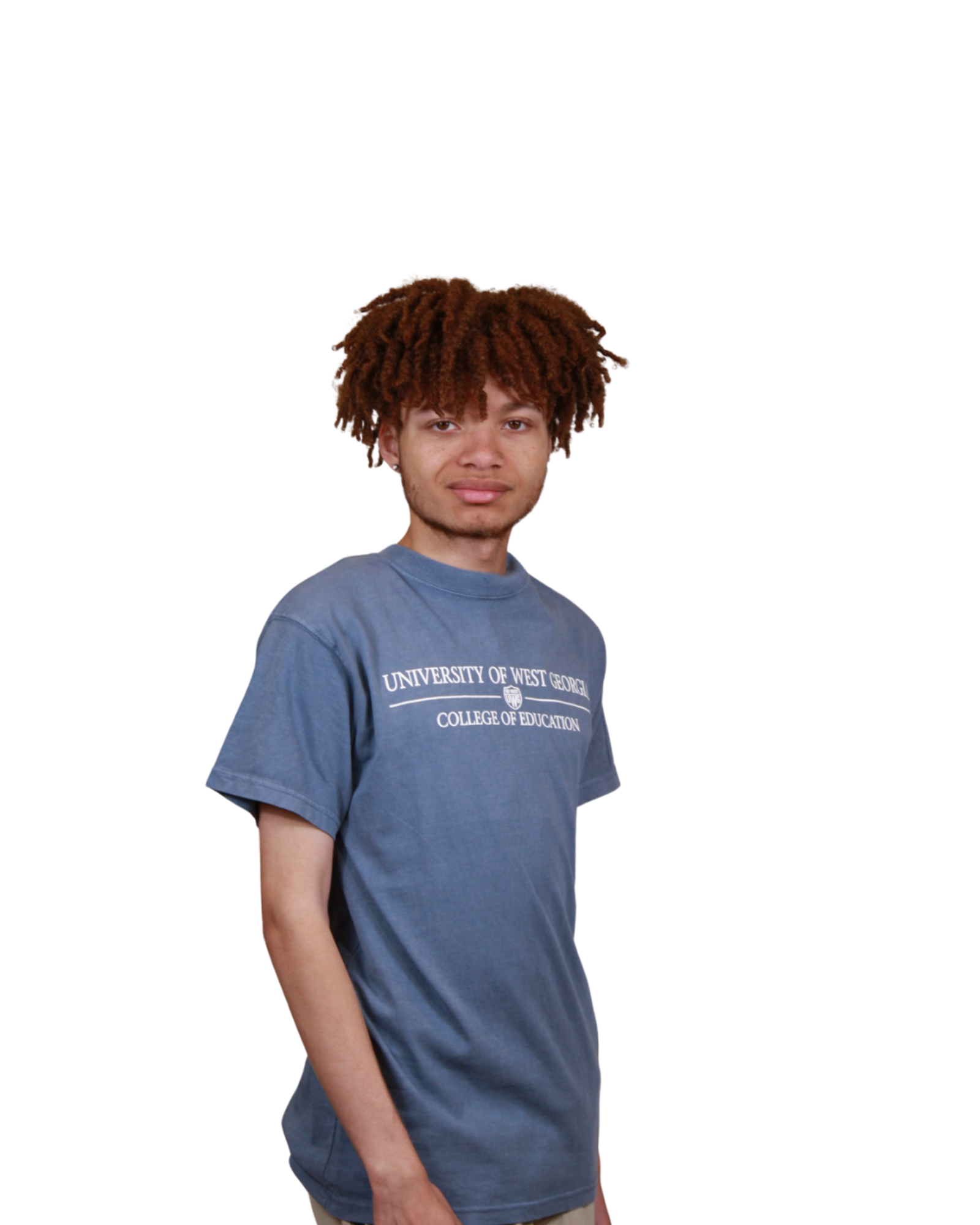 Product image 2 of 6 for COLLEGE OF EDUCATION SHIELD LOGO COASTAL COLOR TEE