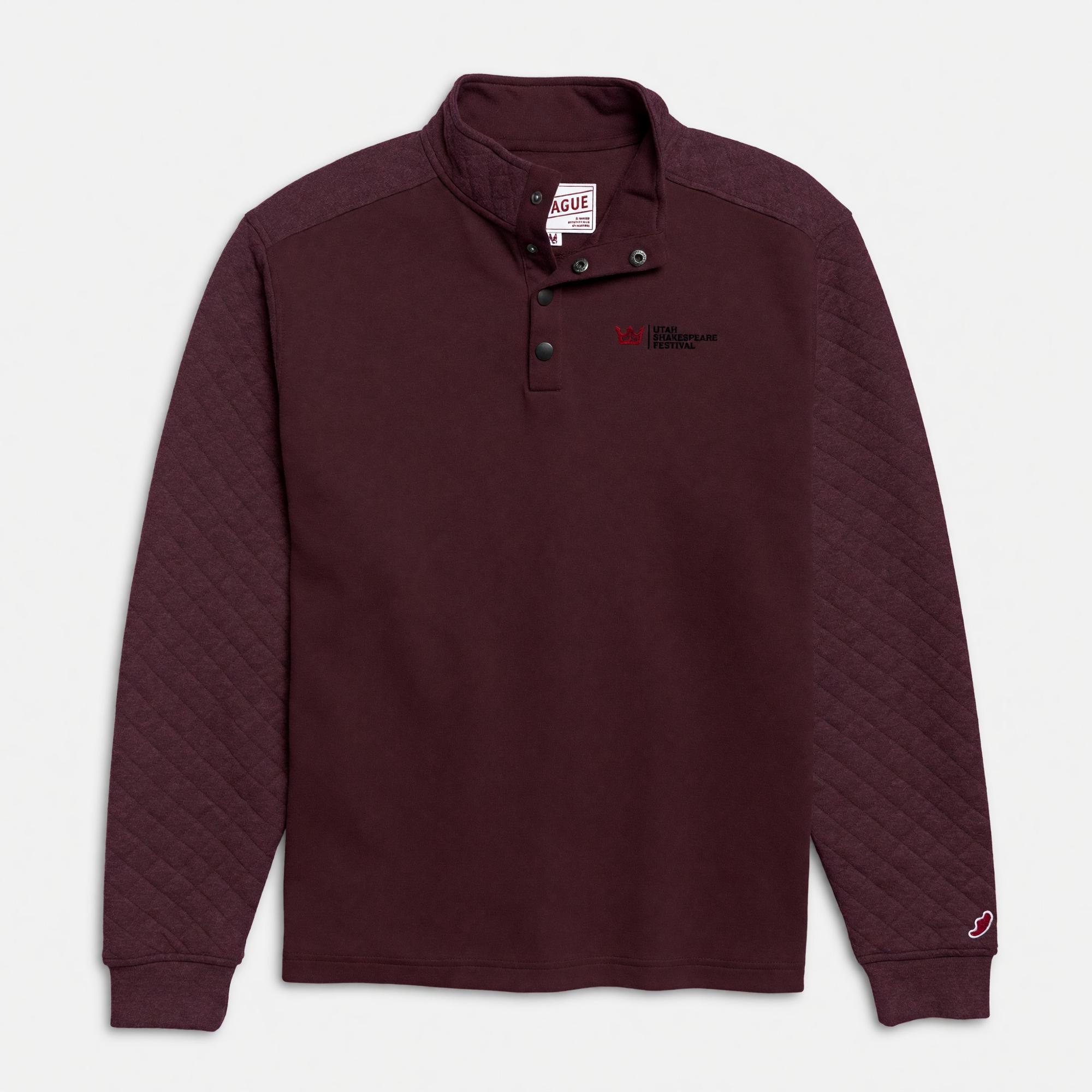 Product image 2 of 2 for Utah Shakespeare Festival Quilted 1/4 Snap Pullover 2024
