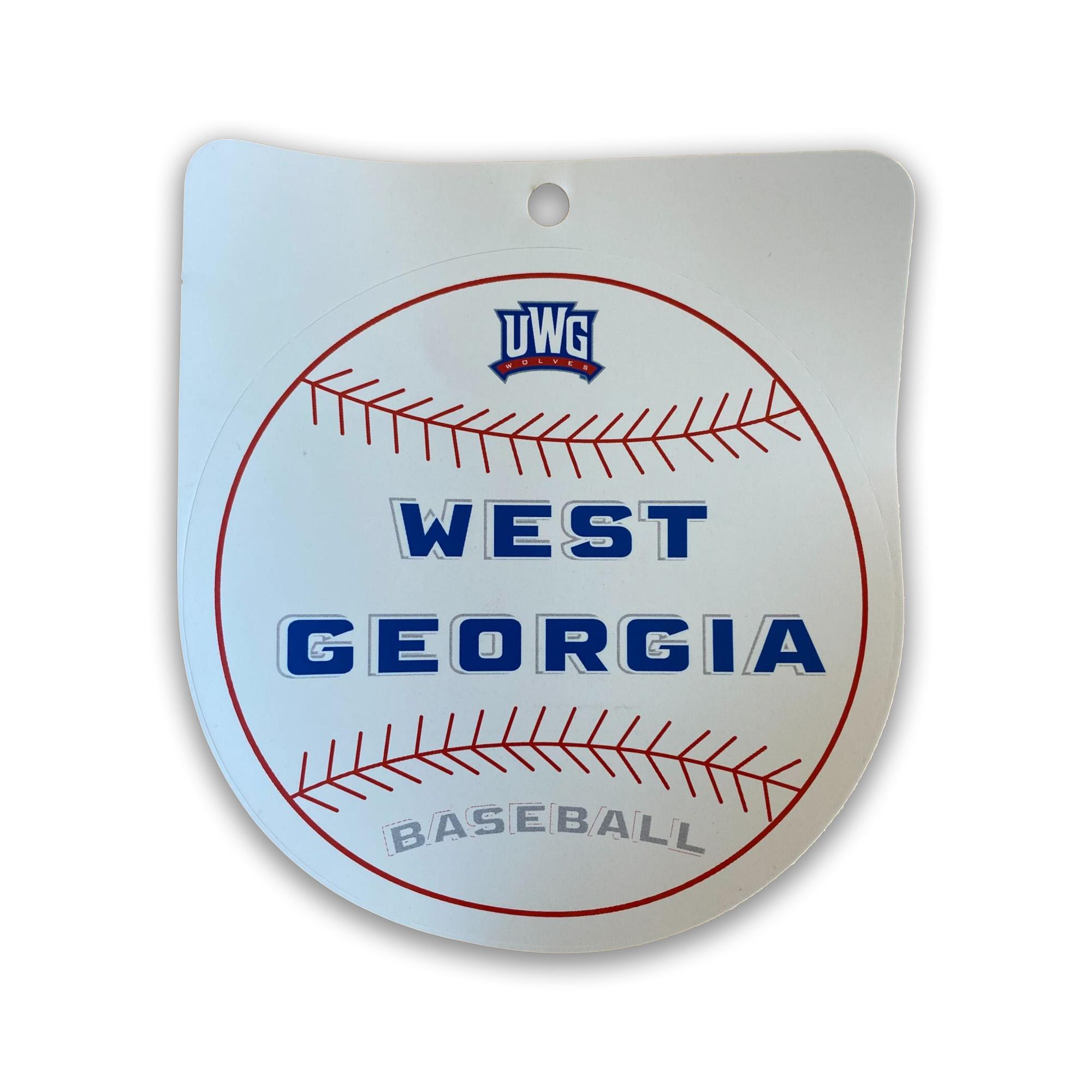 image of: UWG BASEBALL ATHLETICS STICKER