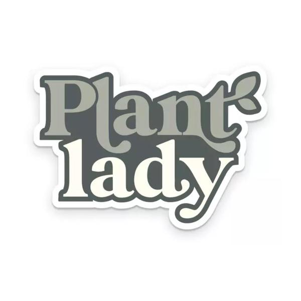 Plant Lady Vinyl Sticker; $4.98