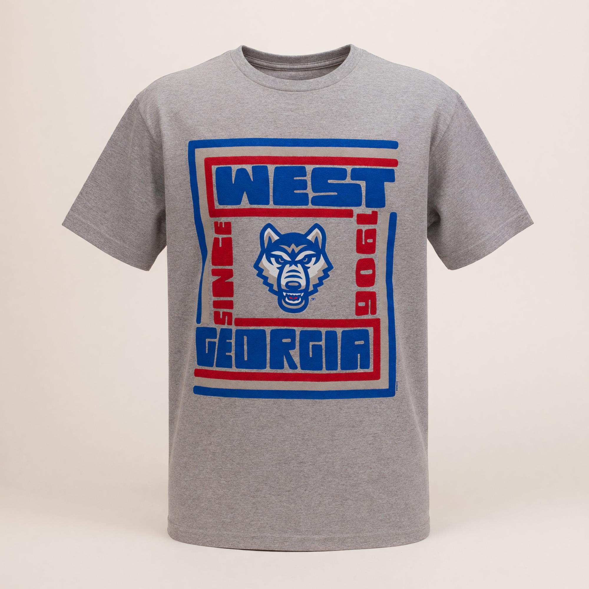 Variant 7 of 10 for RETRO LINES WOLF LOGO T-SHIRT