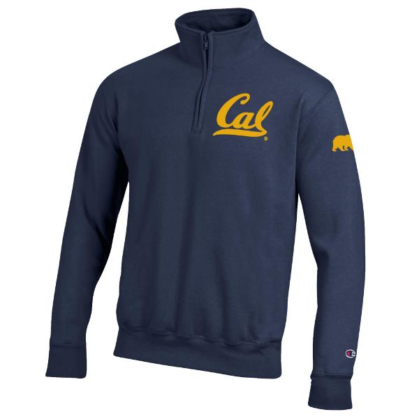 Powerblend Quarter Zip Versatwill Cal / Walking Bear Logo; $94.99