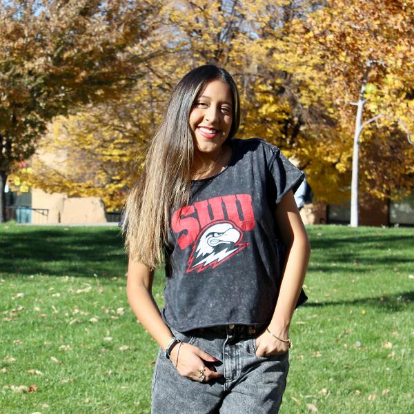 Colosseum Women’s Short Sleeve Tee Gray SUU Thor; $38.00