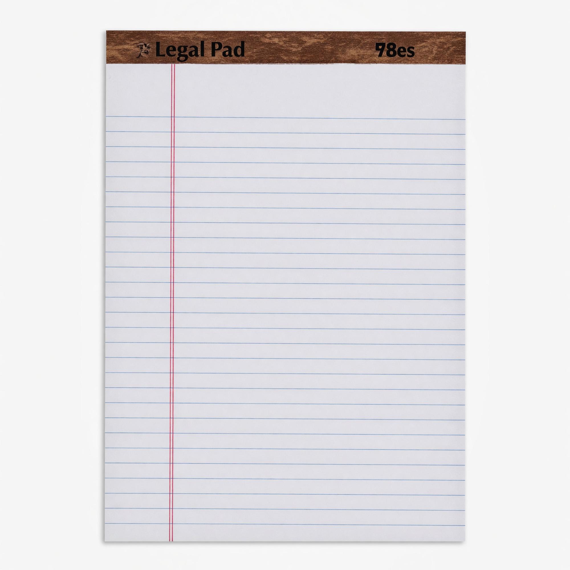 Product image 1 of 1 for LEGAL PAD 8.5X11.75 WHITE 50SHEETS