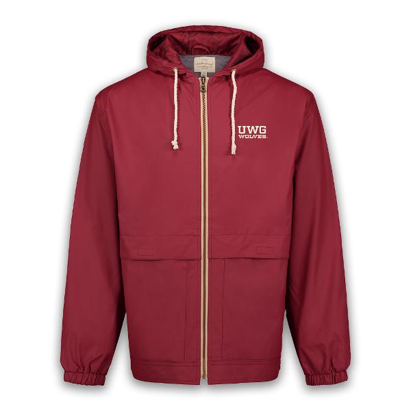 UWG WOLVES WEATHERPROOF VINTAGE HOODED RAIN JACKET; $59.99