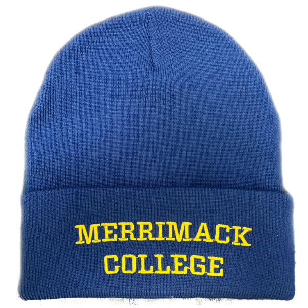 Royal Merrimack College Cuff Beanie; $19.99