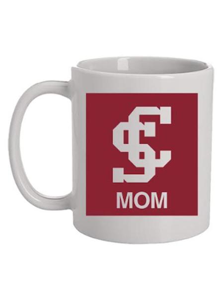 Santa Clara Broncos Mom 11oz Ceramic Mug, White; $8.98