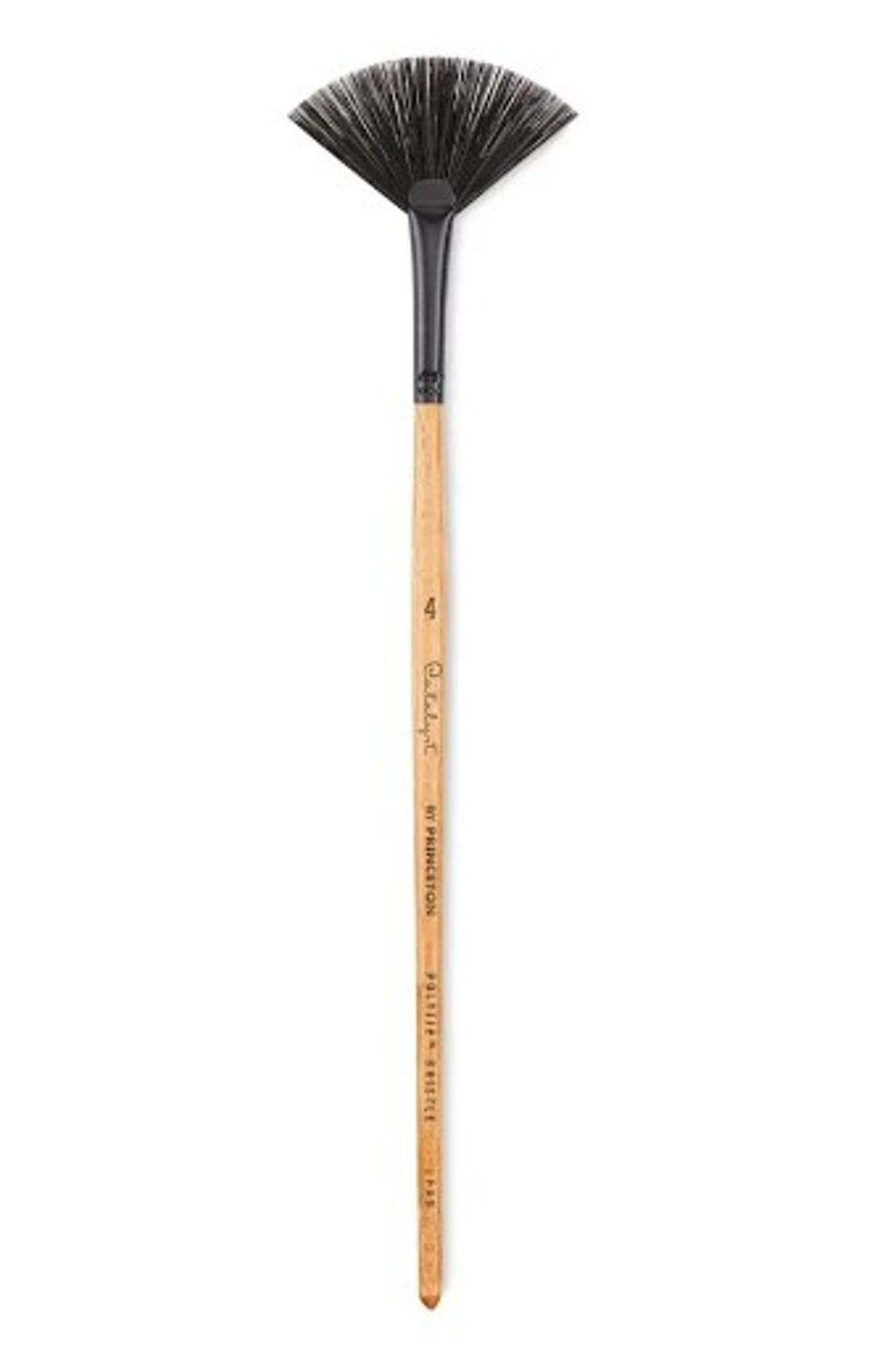 image of: Princeton CATALYST Synthetic Hog Bristle Brush - FAN #4