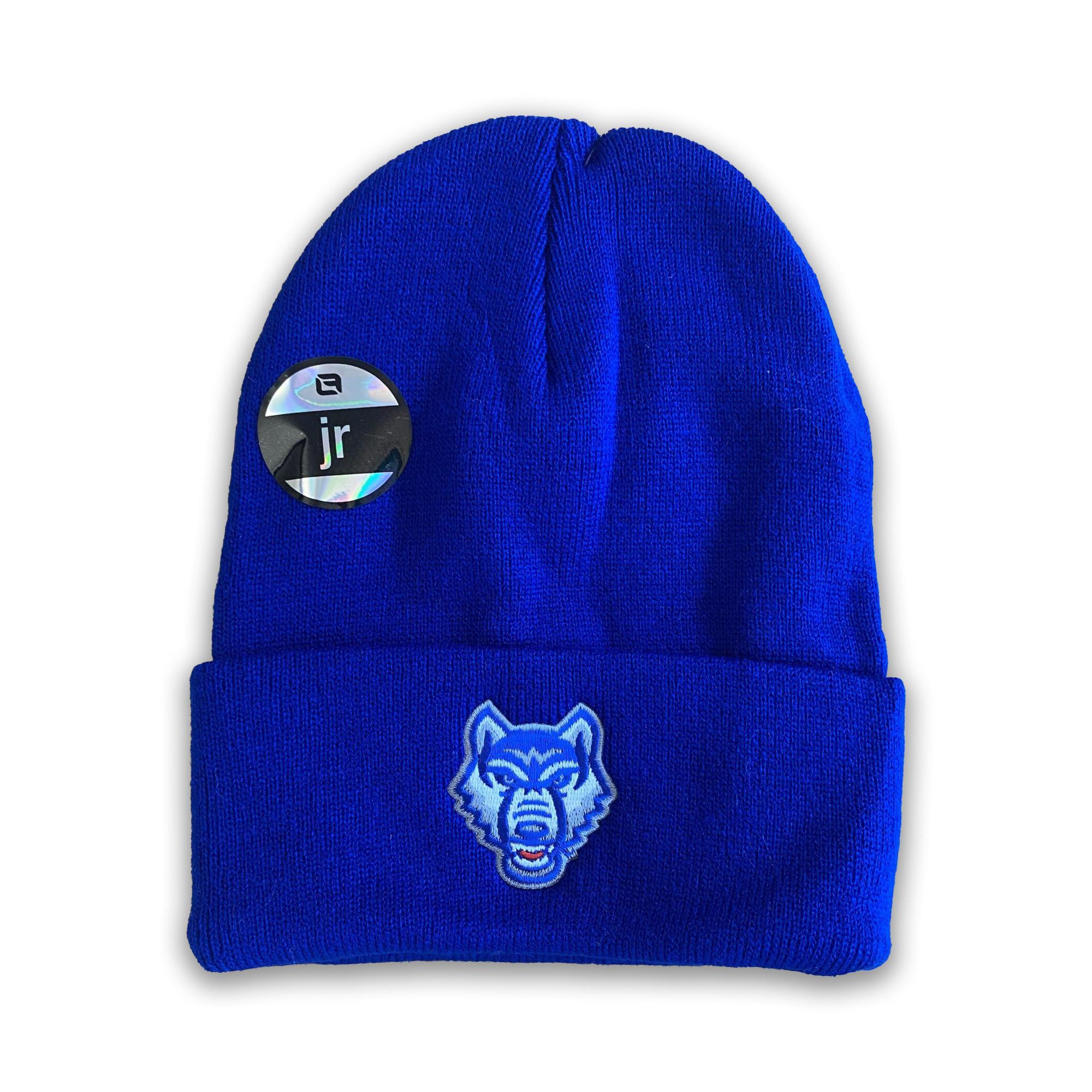 image of: WOLF LOGO NORTH POLE JUNIOR BEANIE