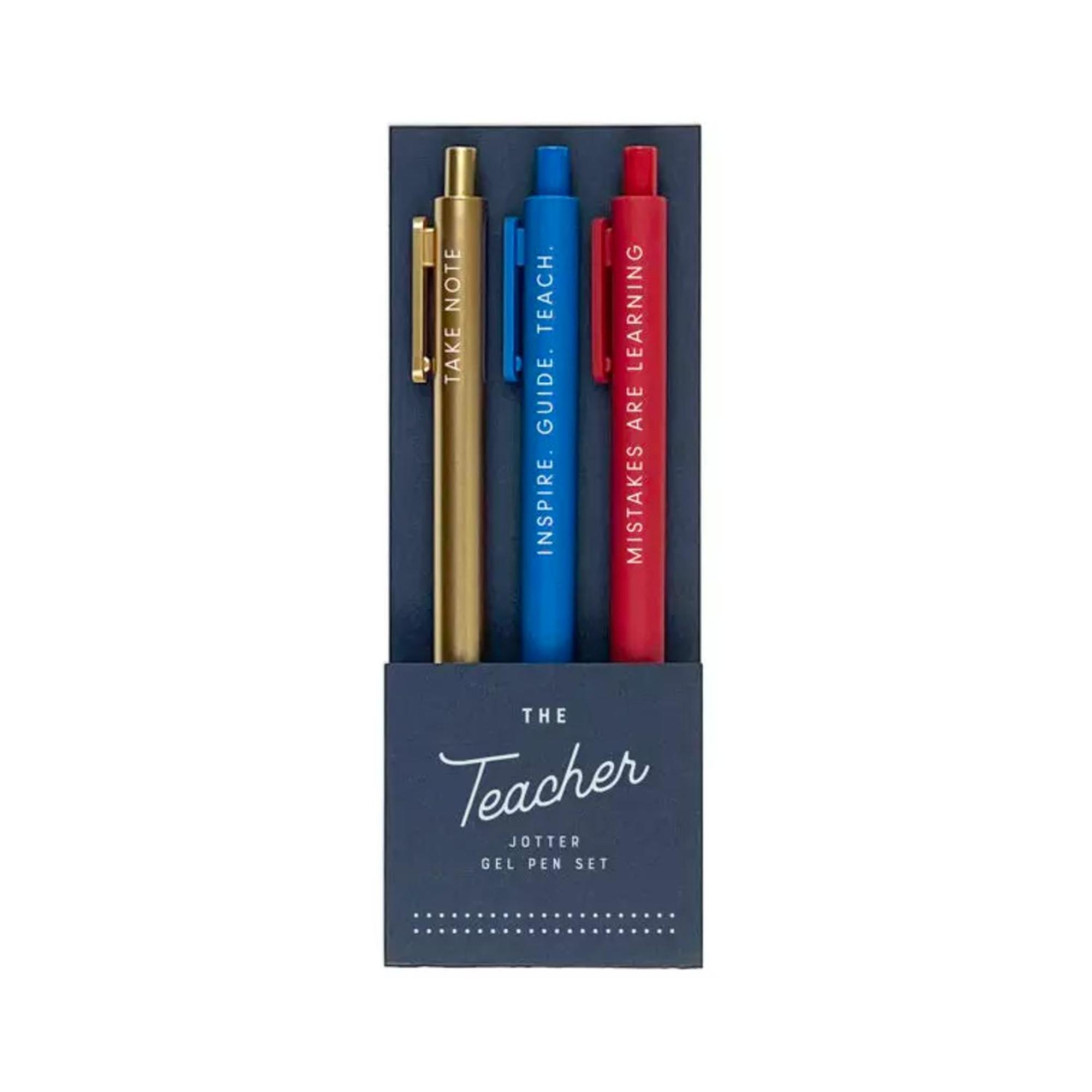 Product image 1 of 1 for The Teacher Jotter Gel Pen, Set of 3