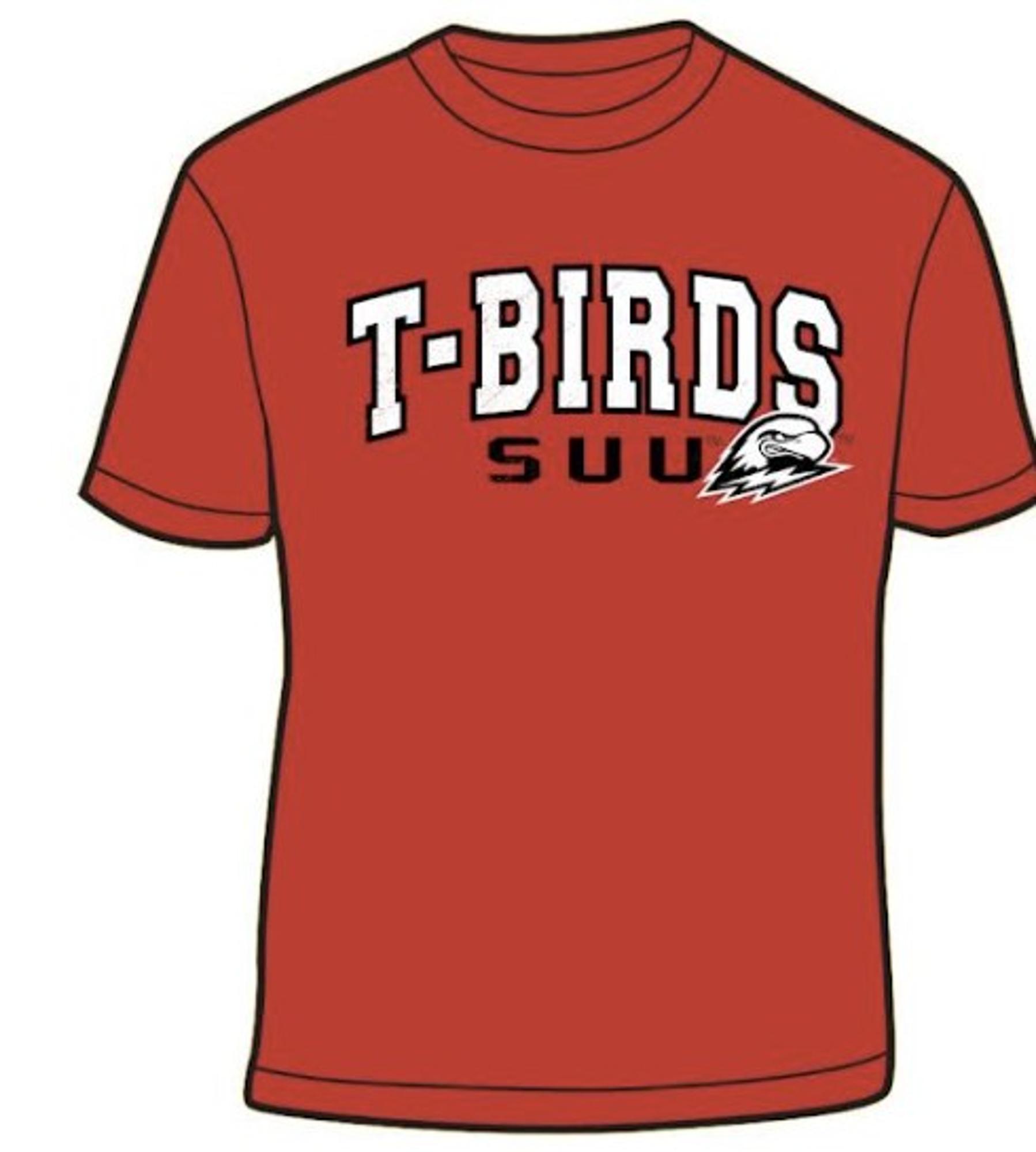 image of: CI SPORT TEE RED S/S T-BIRDS/THOR