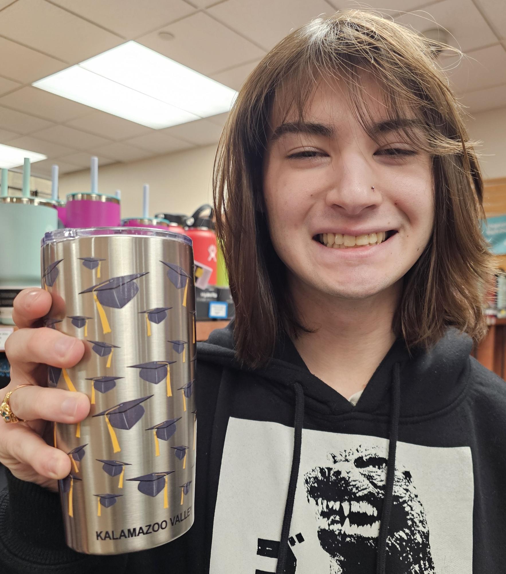 image of: GRADUATION INSULATED WATER / COFFEE TUMBLER 20oz