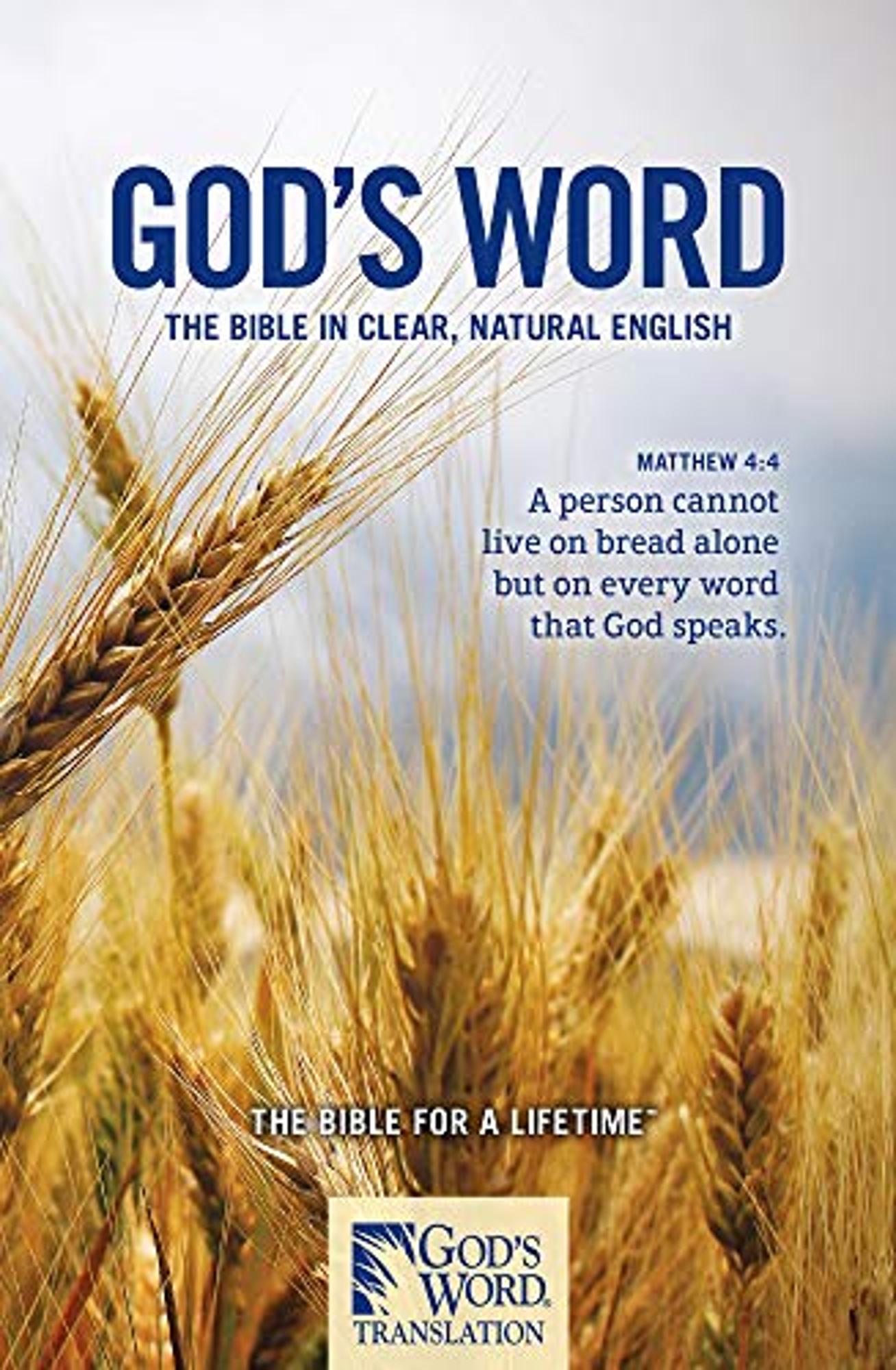 Cover image for GOD'S WORD Translation Large Print Bible (HARDCOVER)