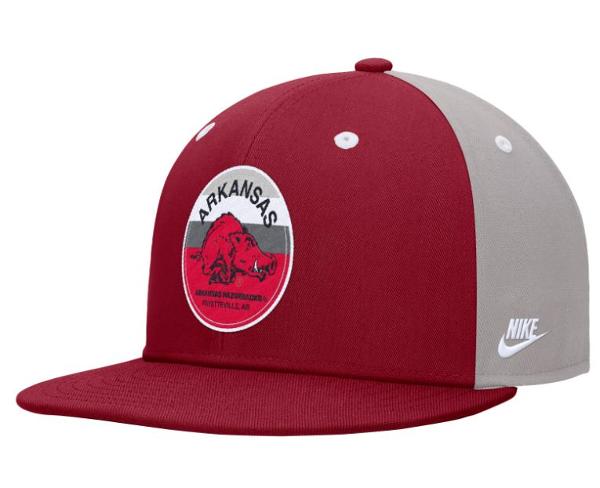 Arkansas Razorbacks Pro Flat Bill Snapback; $32.00