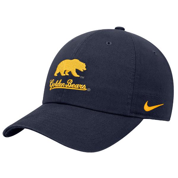 Nike Club Unstructured Hat Walking Bear / Golden Bears Logo; $28.00