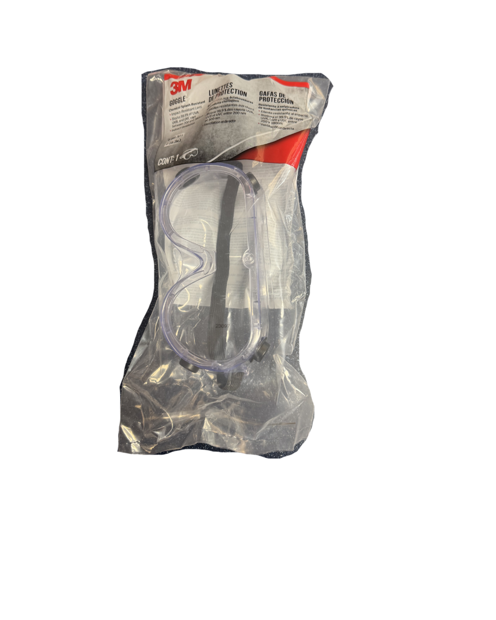 image of: TEKK CHEMICAL SPLASH GOGGLES