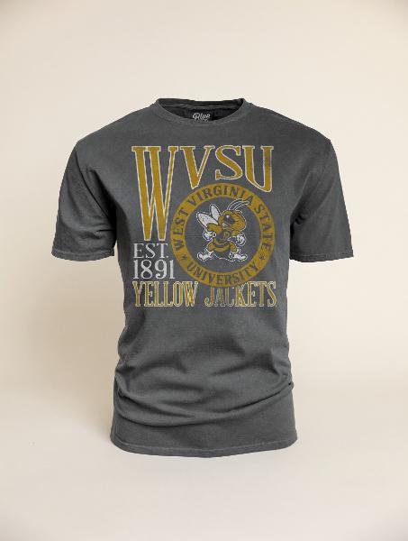 Tee - Blue 84 Charcoal Vintage; $29.99
