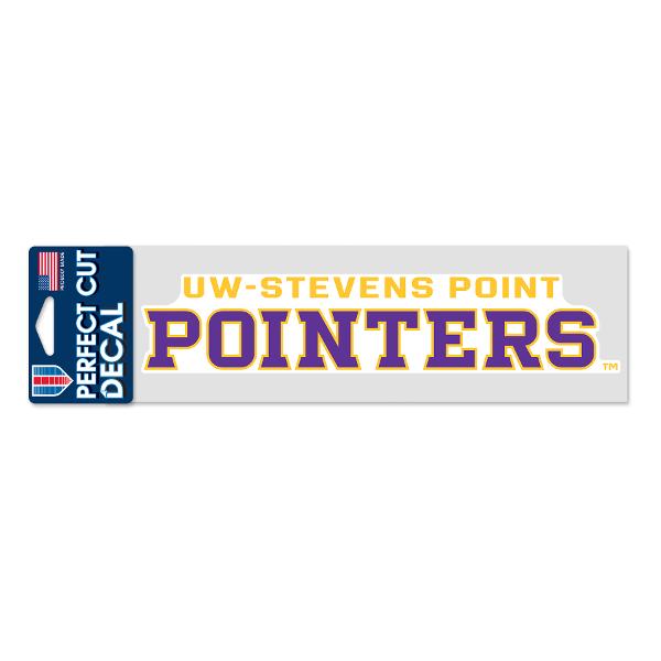 UWSP Pointers Horizontal Perfect Cut Decal; $7.98