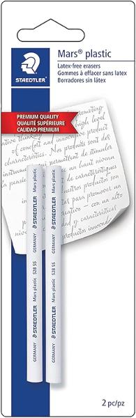 STAEDTLER Mars Plastic Eraser Refills -2PK; $4.99