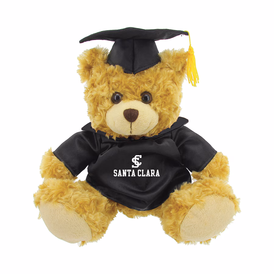 image of: Santa Clara University Graduation Bear, Black Tee