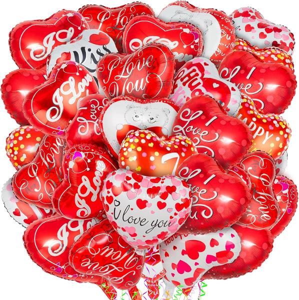 Valentine's Day Mylar 18" Balloon; $4.50