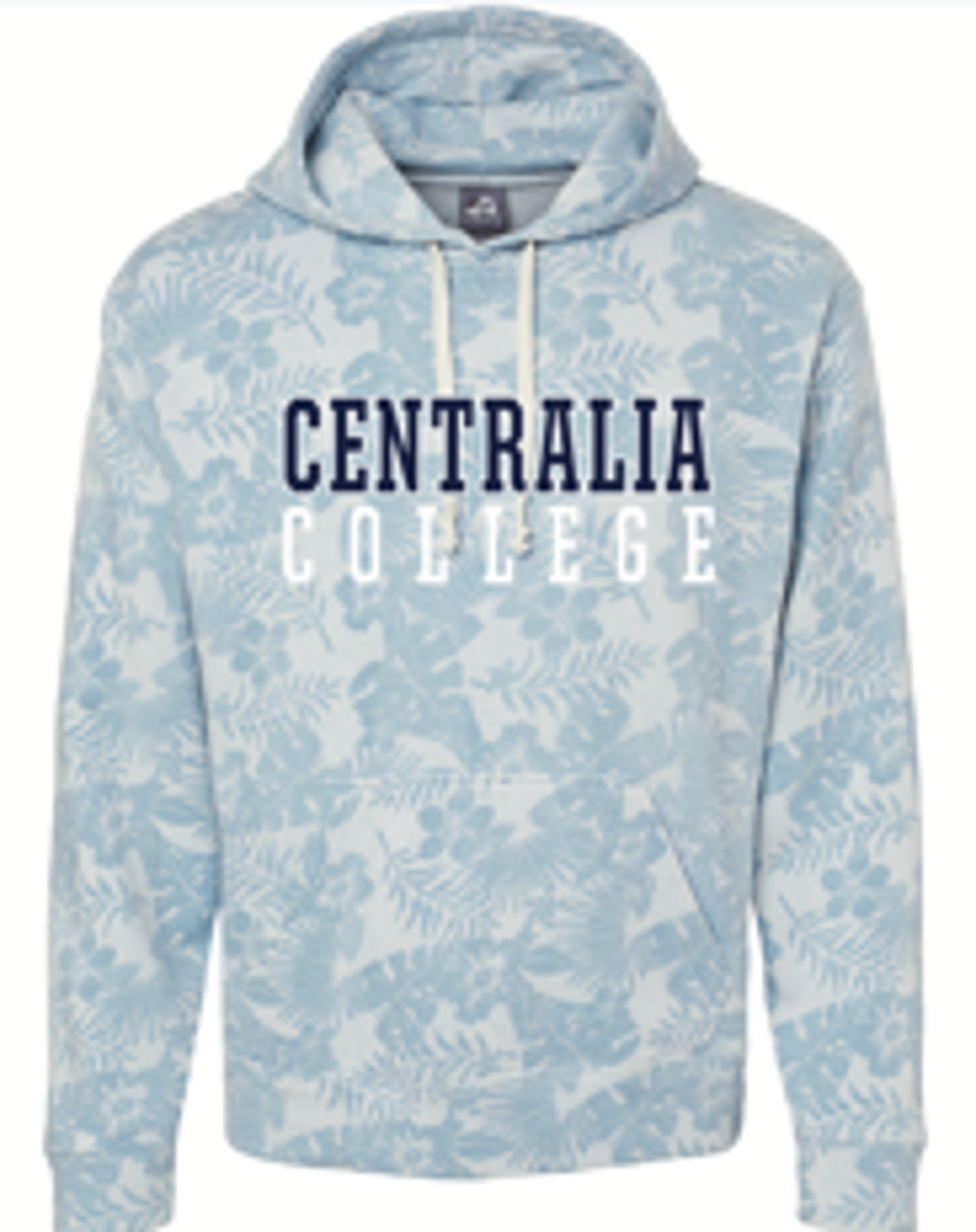 image of: J. America Centralia College Triblend Fleece Hood