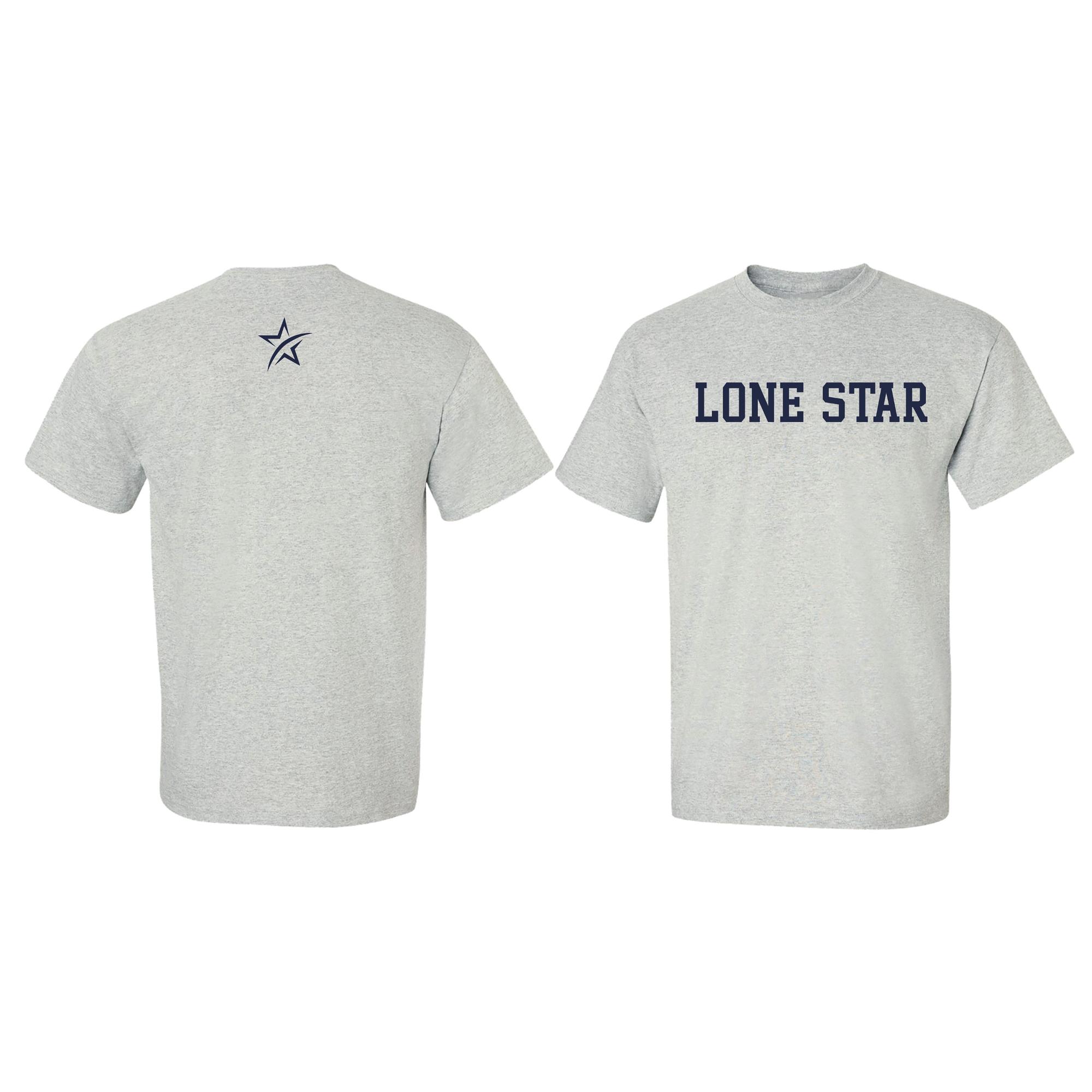 Product image 1 of 1 for Lone Star College Short Sleeve Tee, Marble Heather