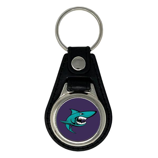 Southeast Arkansas College Round Leather Key Fob; $13.98