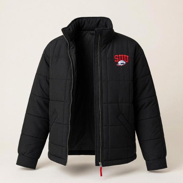 Colosseum Women's Black Jacket Puffer SUU/THOR; $69.99