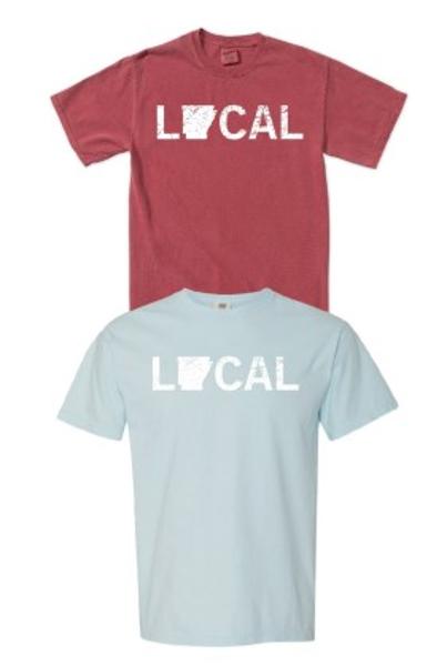 Arkansas Local Comfort Colors Short Sleeve Tee; $25.99