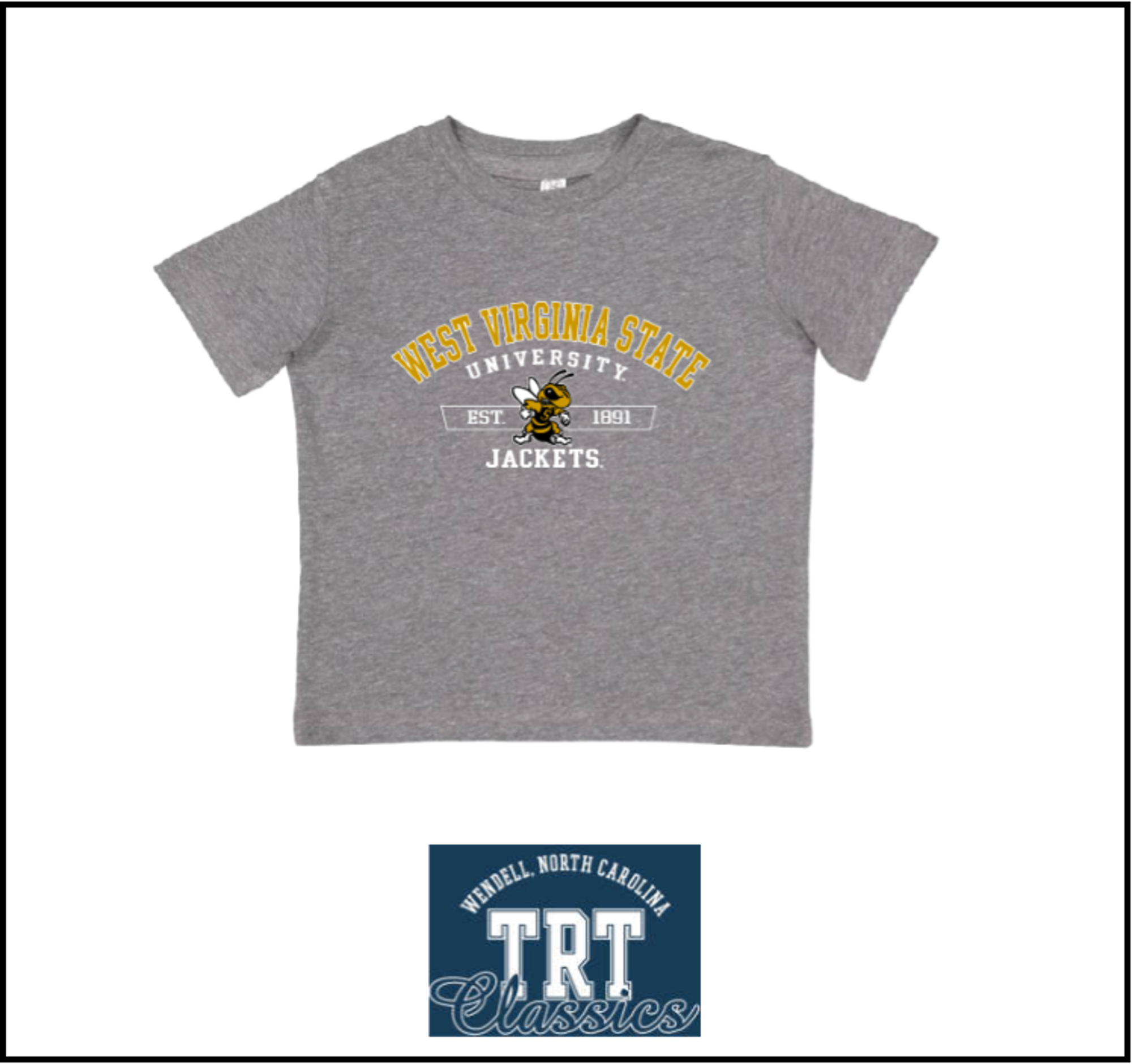 Product image 1 of 2 for Infant/Toddler Tee - TRT Gray Crew