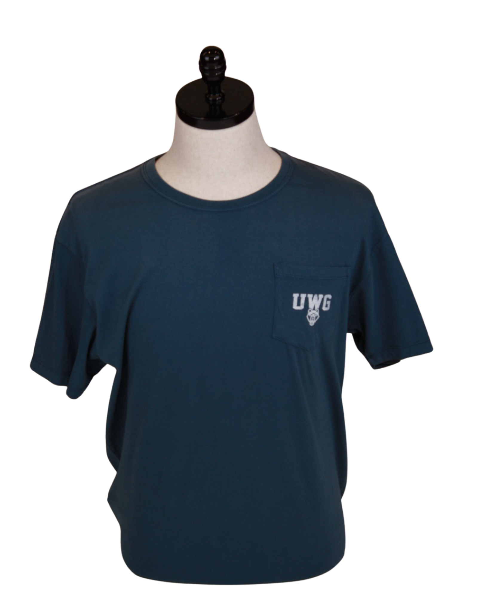 Product image 3 of 4 for WEST GA WOLVES TEXT WOLF LOGO RETRO63 POCKET TEE