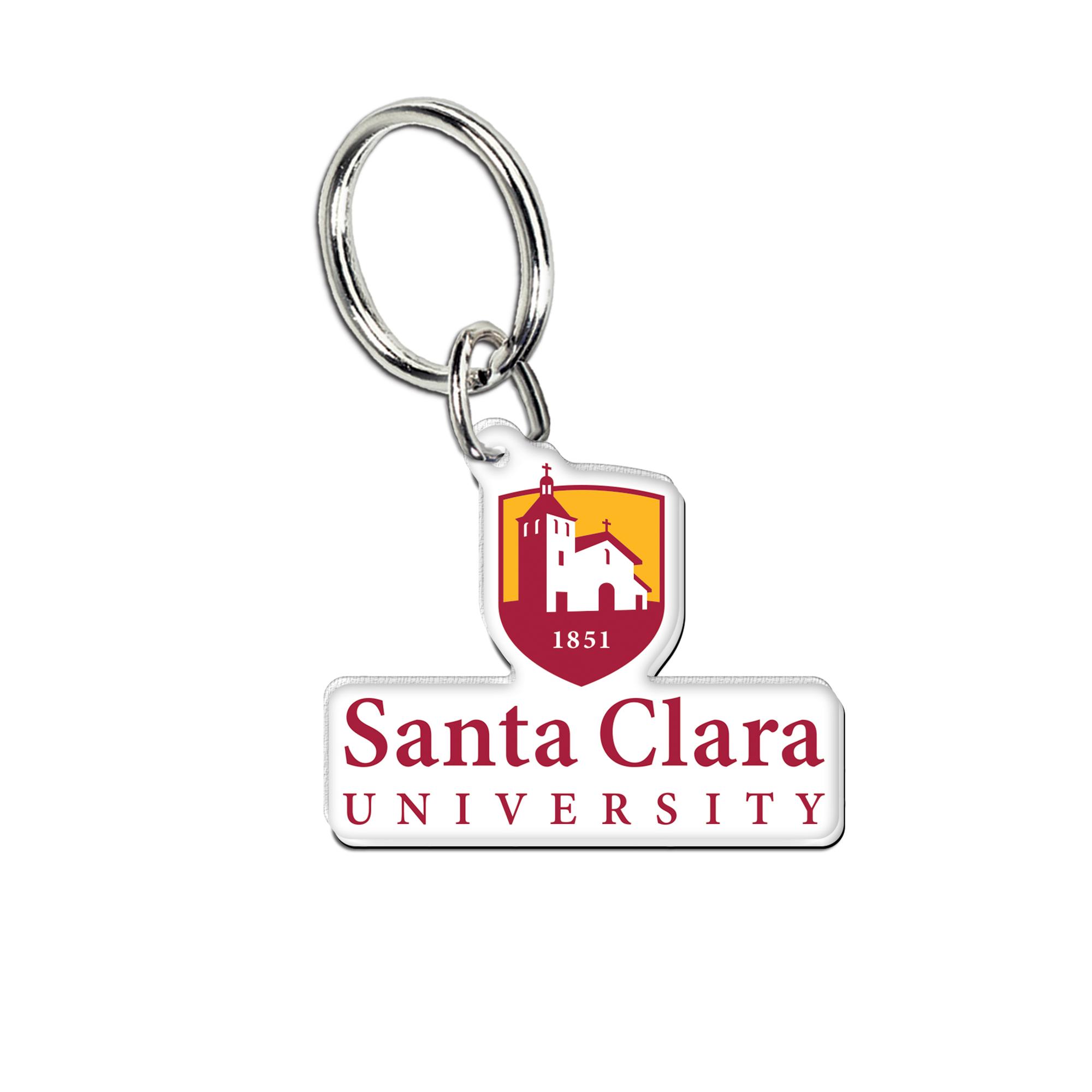 image of: Santa Clara University Acrylic Keychain