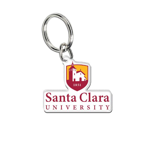 Santa Clara University Acrylic Keychain; $9.98