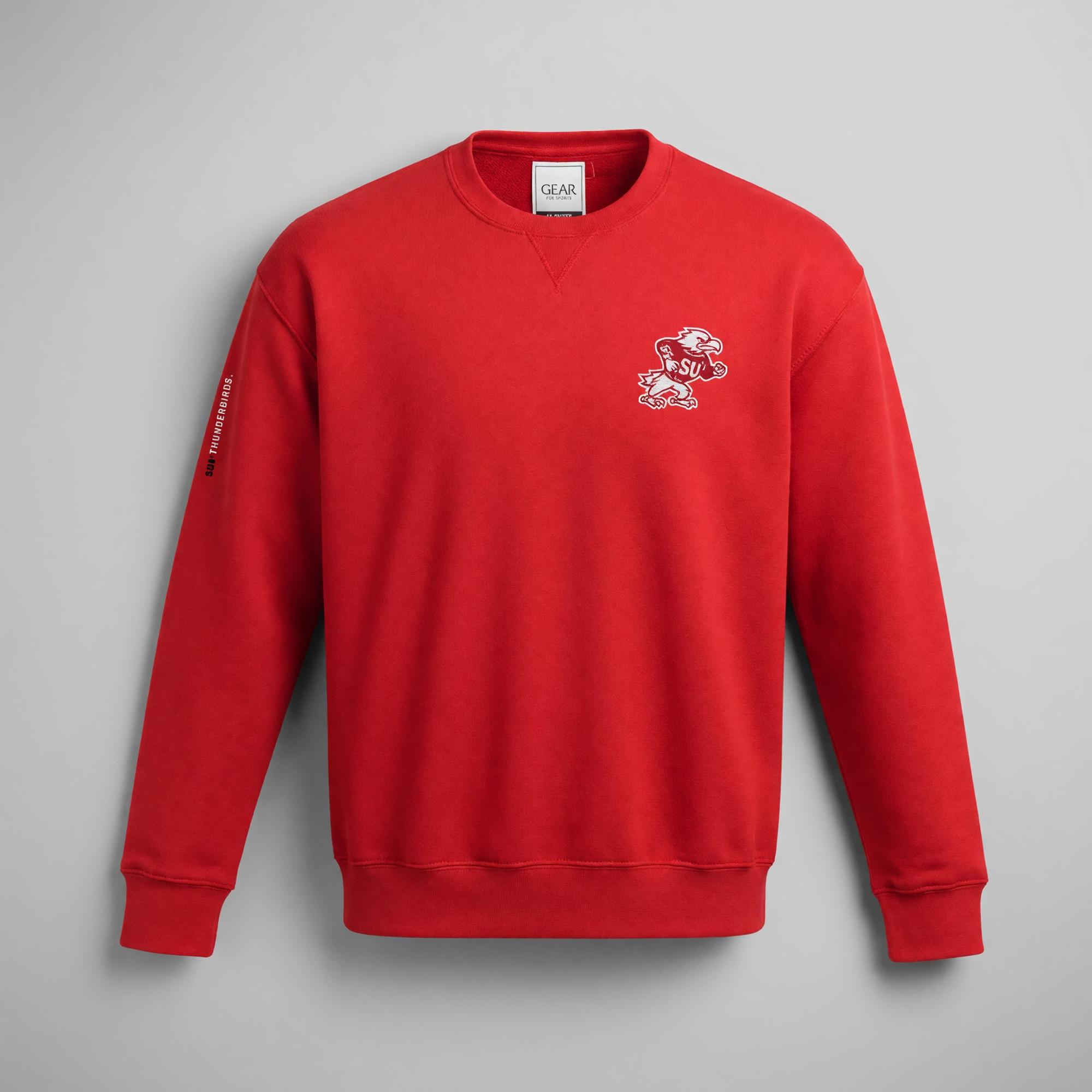 Product image 2 of 2 for GEAR FOR SPORTS CREW BIG COTTON FIGHTING BIRD LEFT CHEST THUNDERBIRDS ON RIGHT ARM