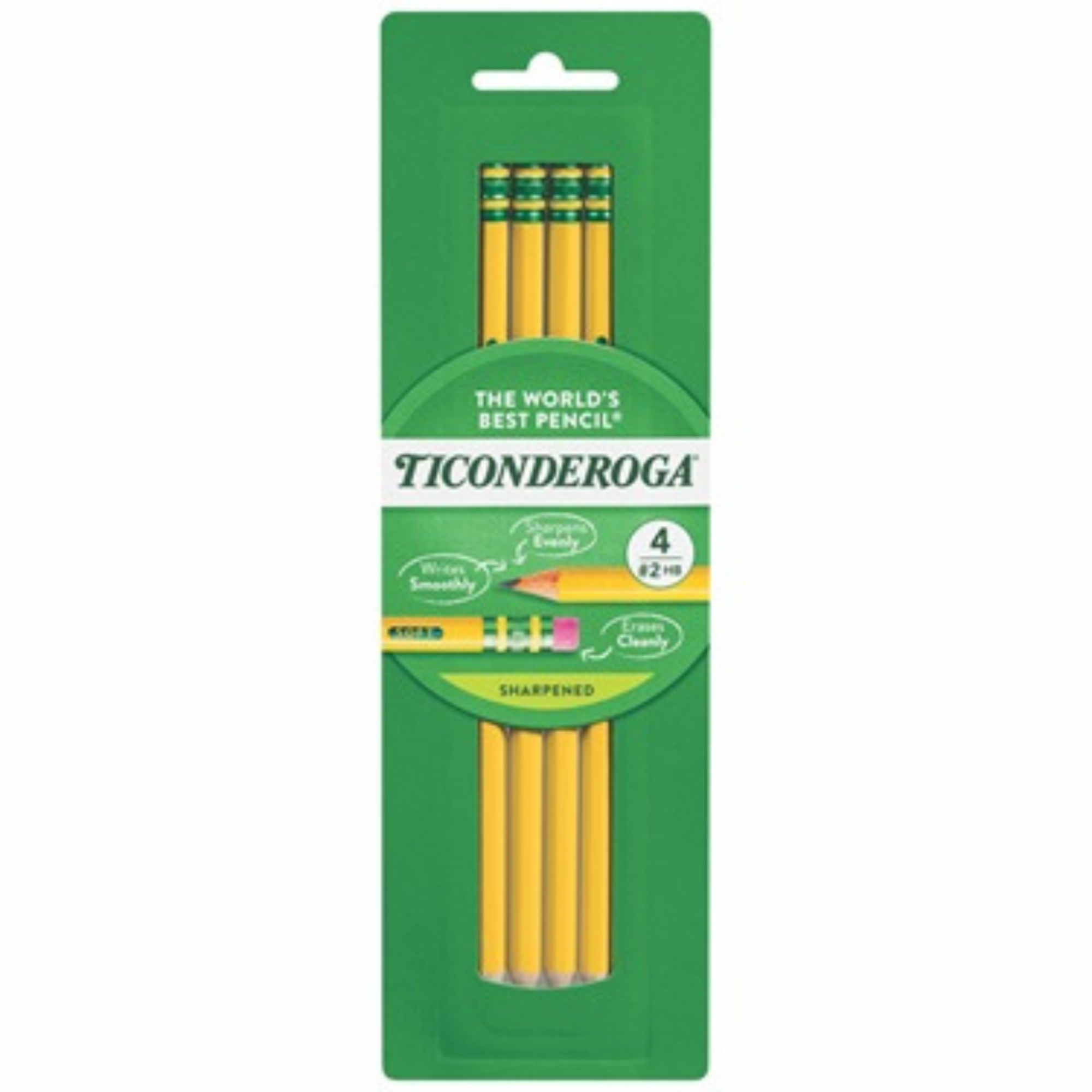 Product image 1 of 1 for Pencil-#2 Wood 4PCK Dixon