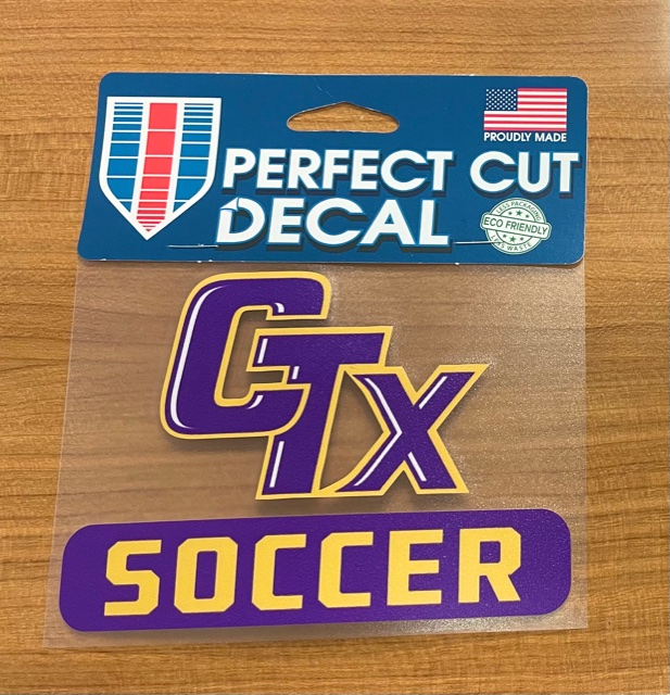 image of: Decal CTX Soccer