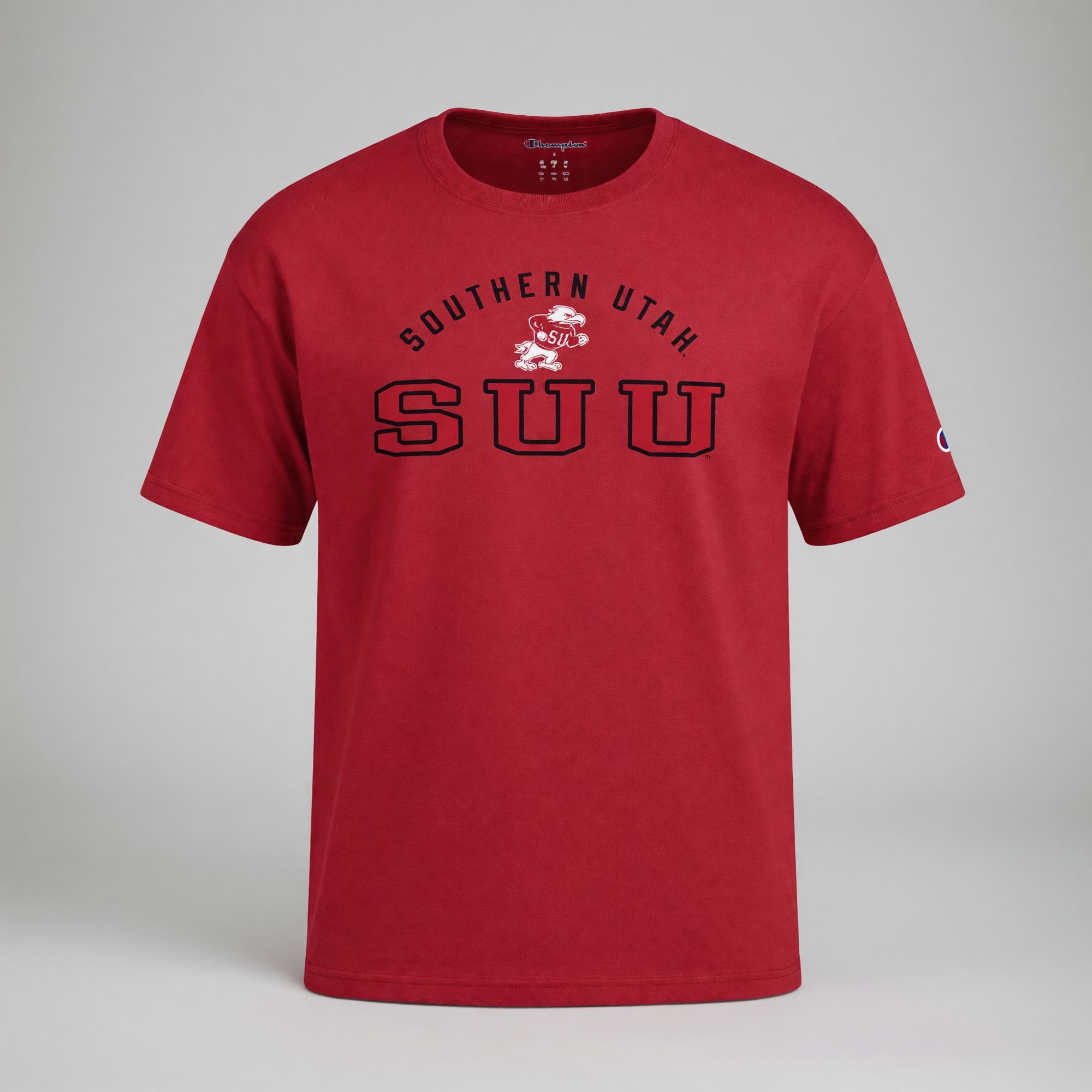 Product image 1 of 2 for CHAMPION TEE RED S/S FIGHTING BIRD SUU