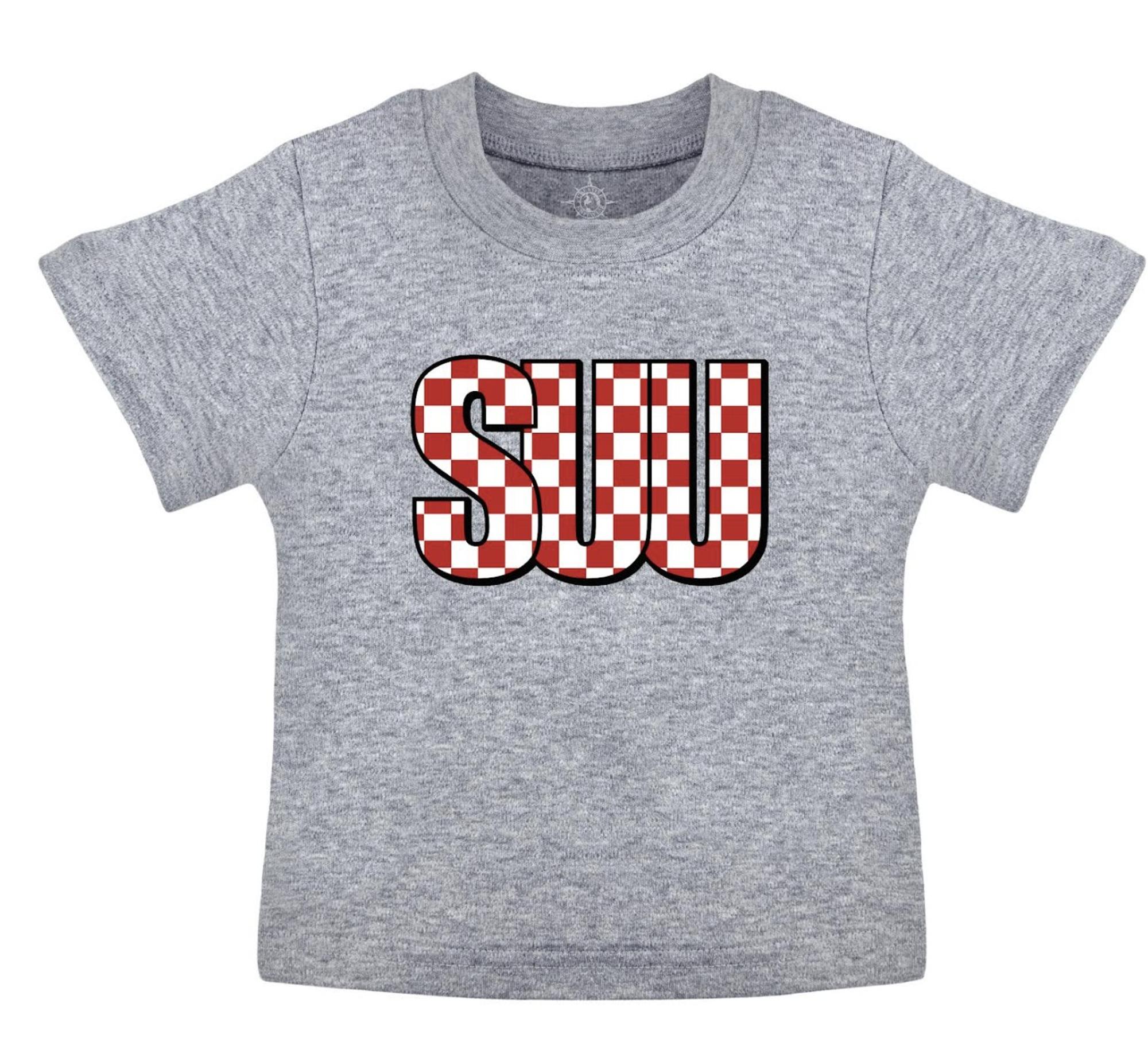 Product image 1 of 1 for CK  TODDLER TEE GRAY S/S SUU CHECKERED