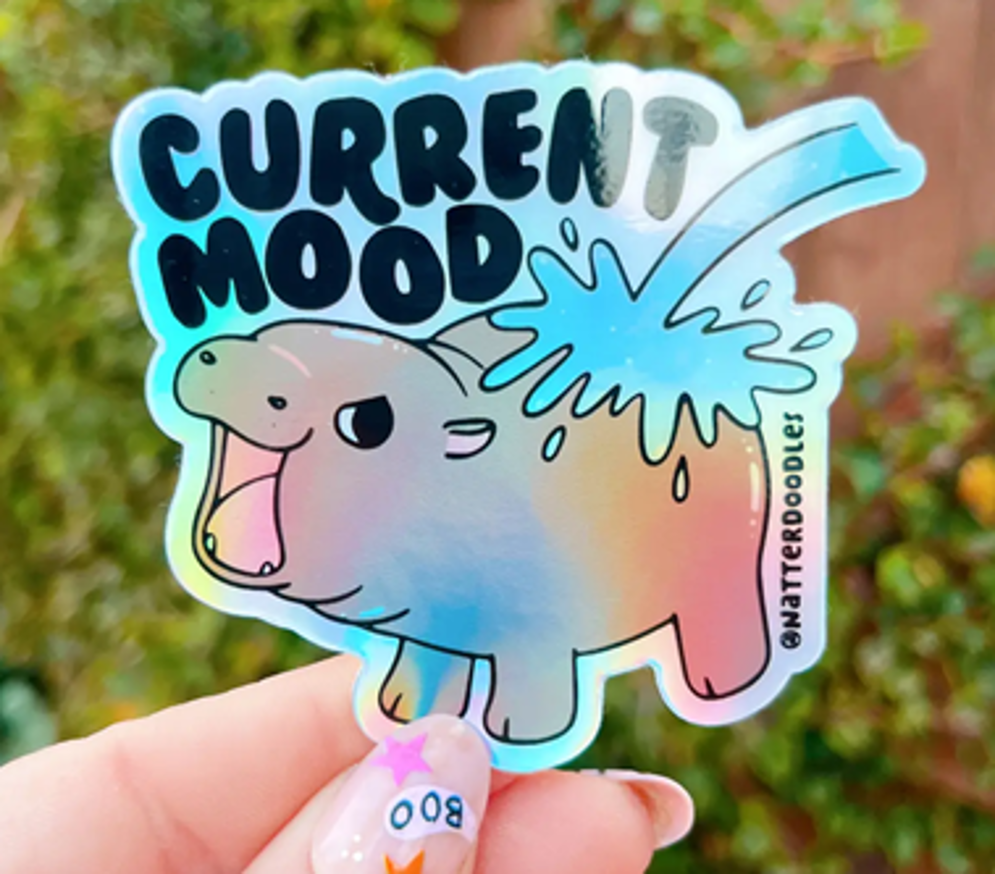 Variant 4 of 25 for Natter Doodle Stickers